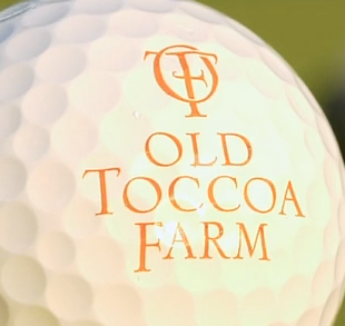 Golf Ball with Old Tocca Farm Logo