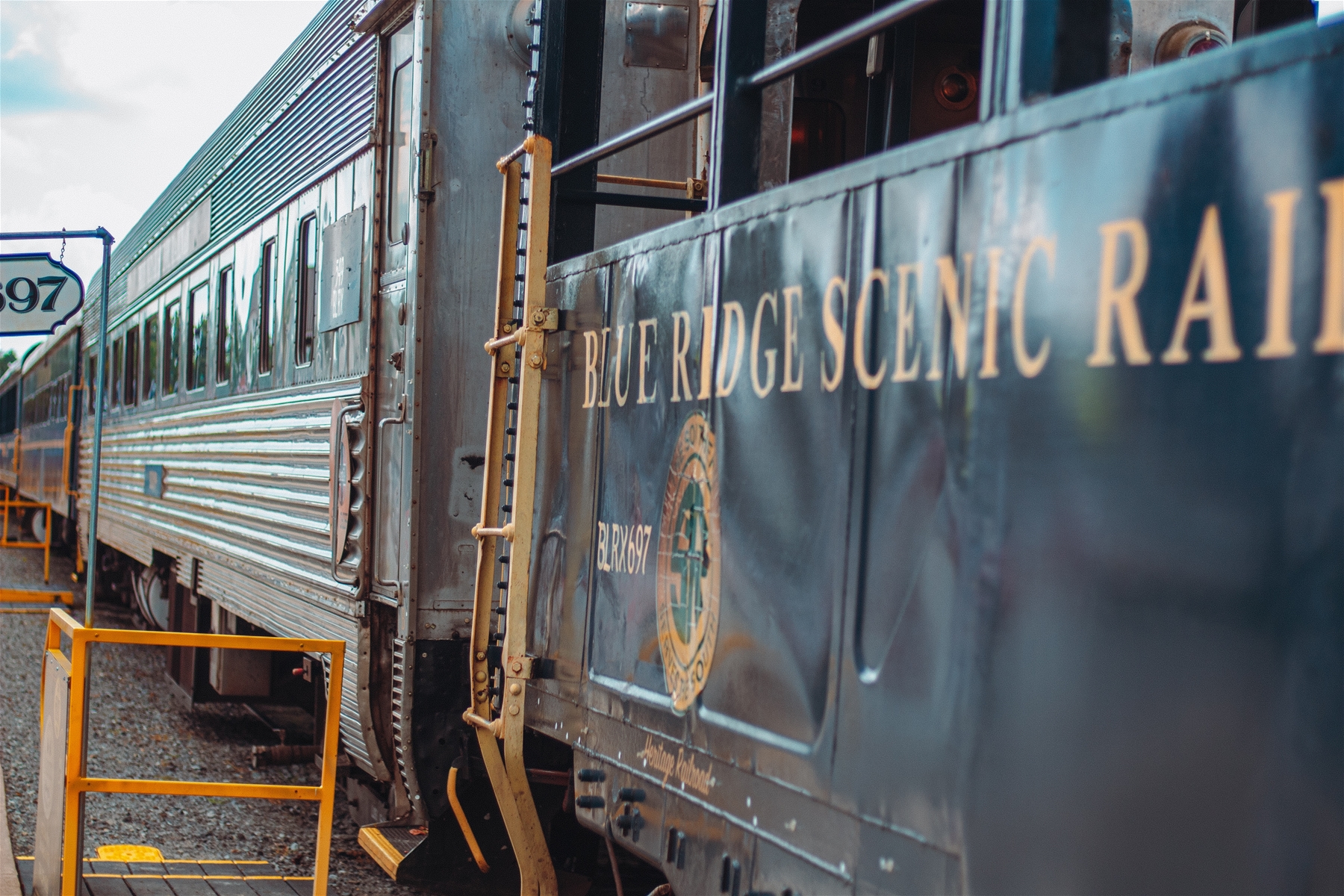 Blue Ridge Scenic Railroad Train and Cars